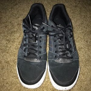 Adidas Black Suede Training Shoes